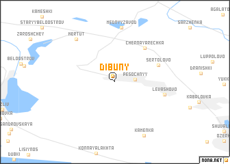map of Dibuny