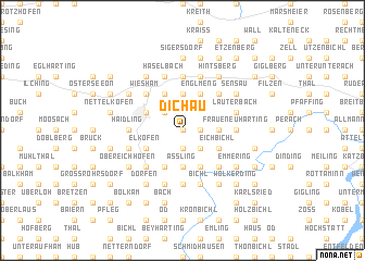 map of Dichau