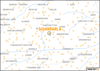 map of Didhārwāla