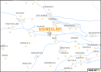 map of Didi-Beglari