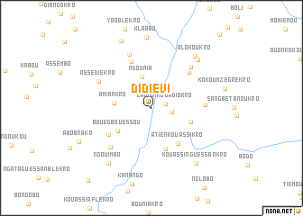 map of Didiévi