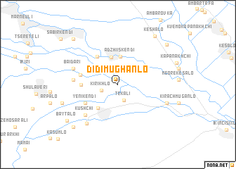 map of Didi Mughanlo