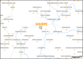 map of Didioré