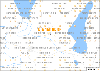 map of Diemendorf