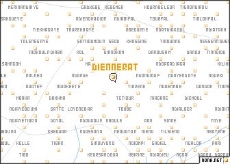 map of Dienné Rat