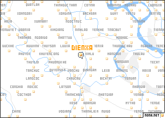 map of Ðiền Xá