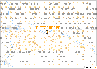 map of Dietzendorf