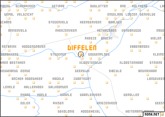 map of Diffelen