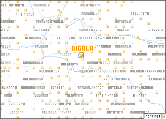 map of Digala