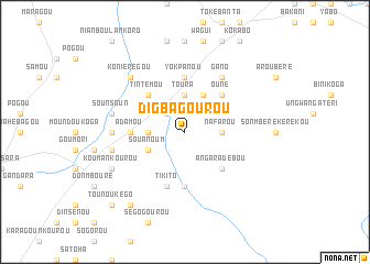 map of Digbagourou