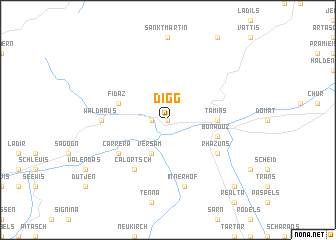 map of Digg