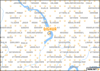 map of Dighua