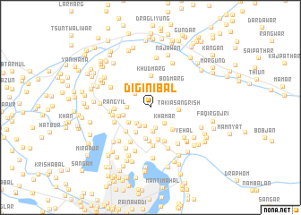 map of Diginibal