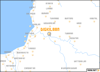 map of Digkilaan