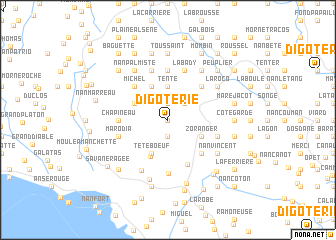 map of Digoterie