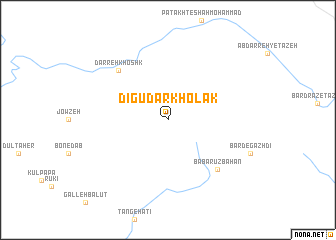 map of Dīgūdār Kholak