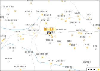 map of Dihēkī