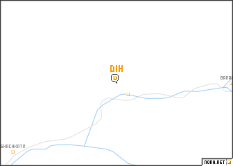 map of Dīh