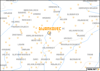 map of Dijankovec