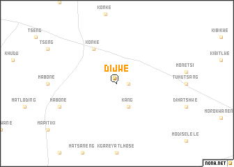 map of Dijwe