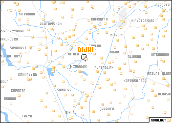 map of Dijwī