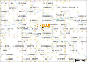 map of Dikella