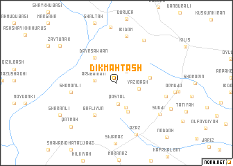 map of Dīkmah Ţāsh