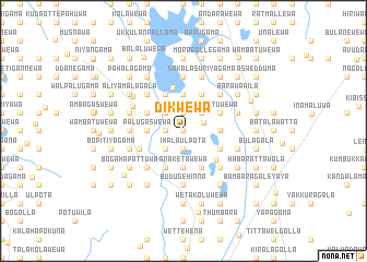 map of Dikwewa