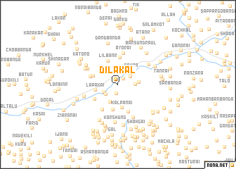 map of Dīlakal