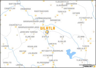 map of Dilatla