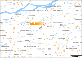 map of Dilāwar Chīma