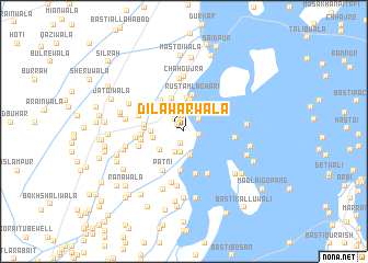 map of Dilāwarwāla