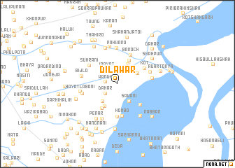 map of Dilāwar