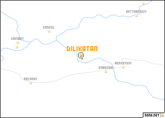 map of Dilikatan