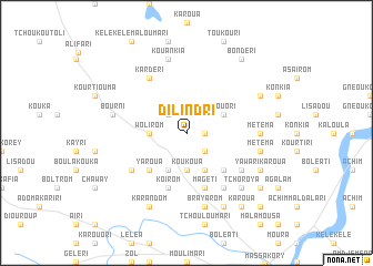 map of Dilindri