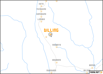 map of Dilling