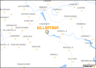 map of Dillontown