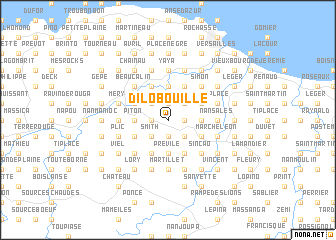 map of Dilobouille