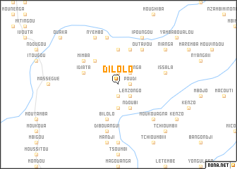 map of Dilolo