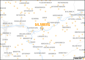 map of Dilsberg