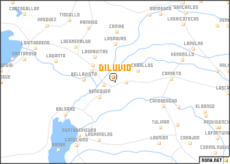 map of Diluvio