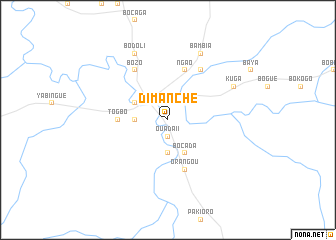 map of Dimanche