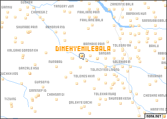 map of Dīmeh-ye Mīl-e Bālā