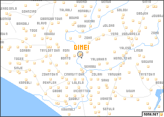 map of Dimei