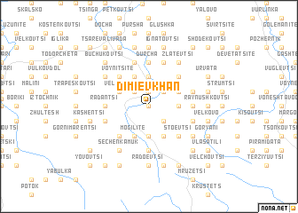 map of Dimiev Khan