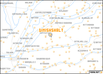 map of Dimishshalt