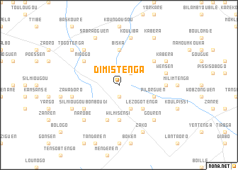 map of Dimistenga