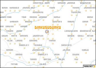 map of Dimkusu Dumku
