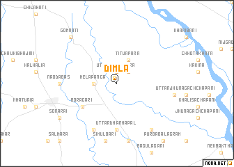 map of Dimla