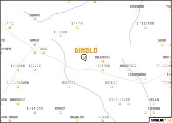map of Dimolo
